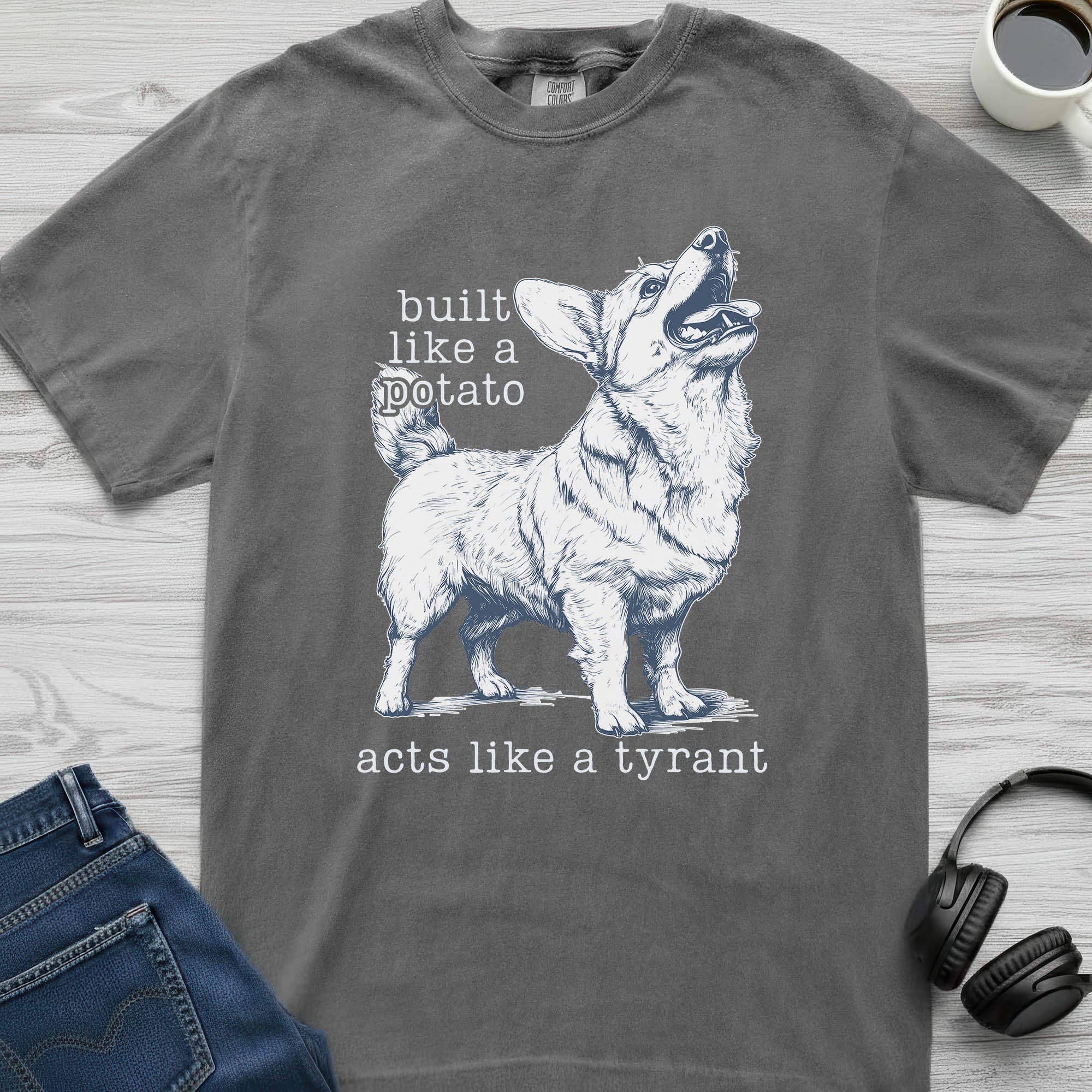 Corgi Tyrant T-Shirt