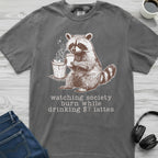 Burning Society Raccoon T-Shirt