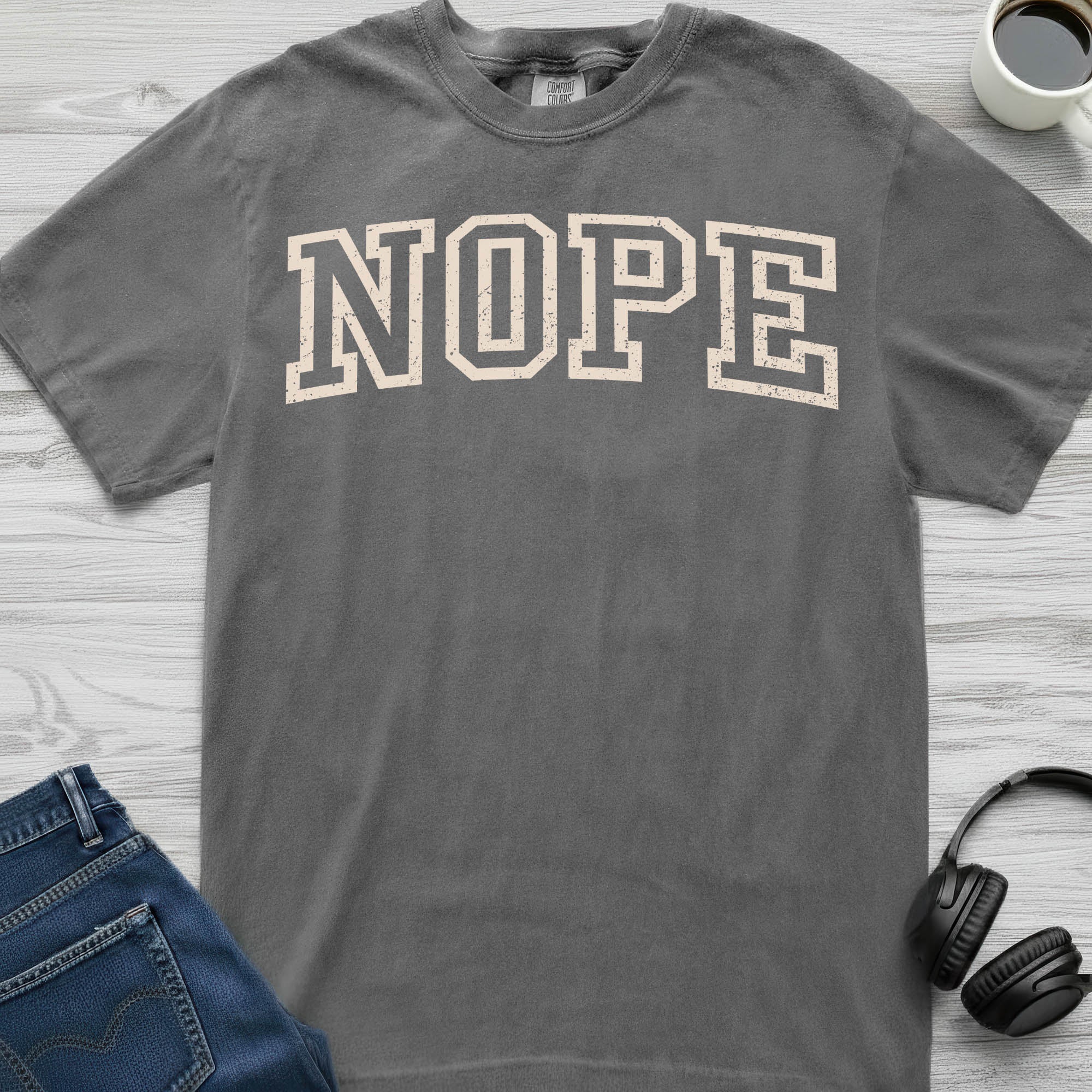 Nope Varsity T-Shirt