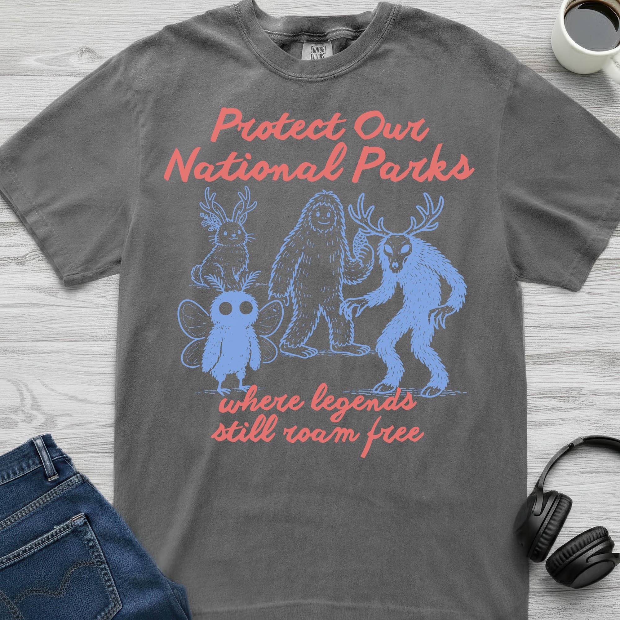 Cryptid National Parks T-Shirt