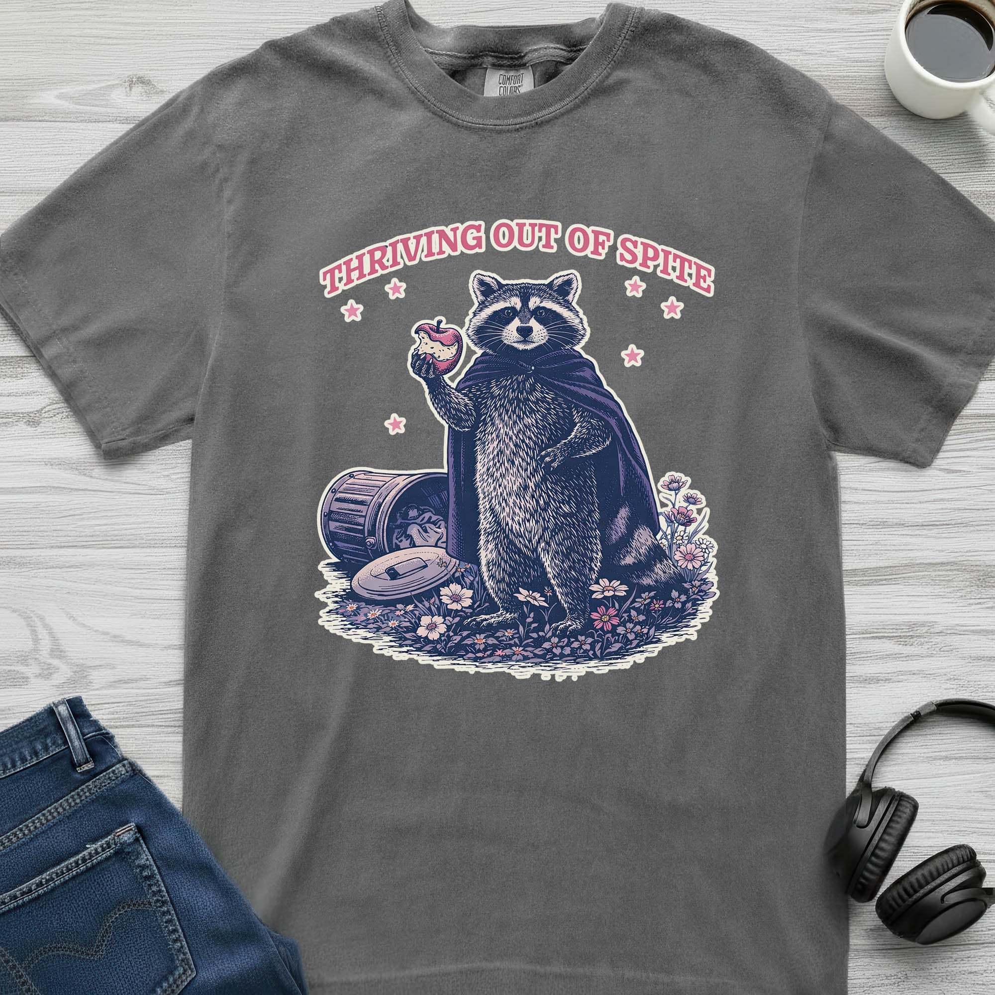 Thriving Out Of Spite Raccoon T-Shirt