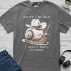 Late Cowboy Snail T-Shirt