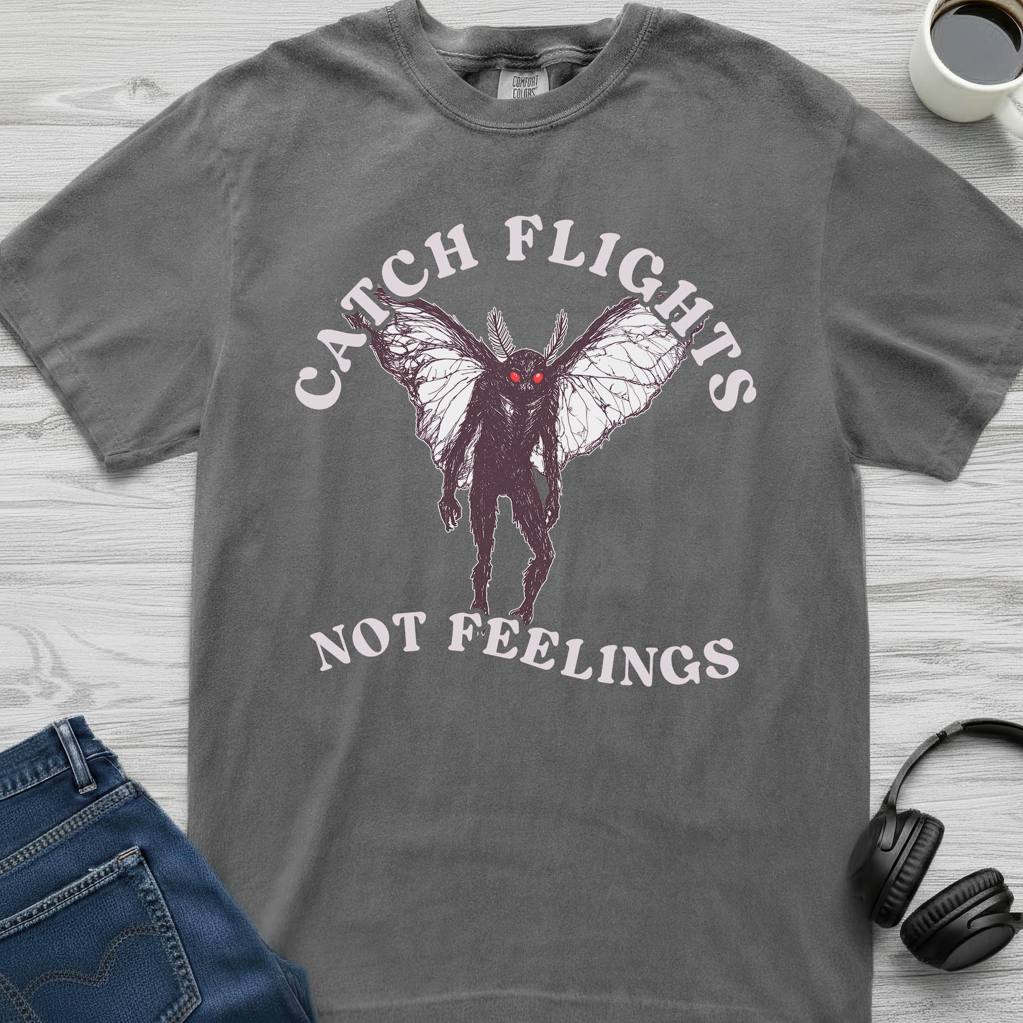 Catch Flights Mothman T-Shirt