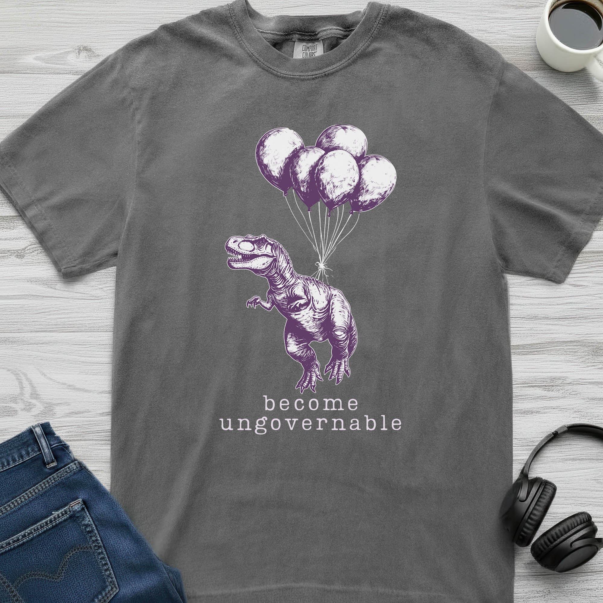 Ungovernable T-Rex T-Shirt