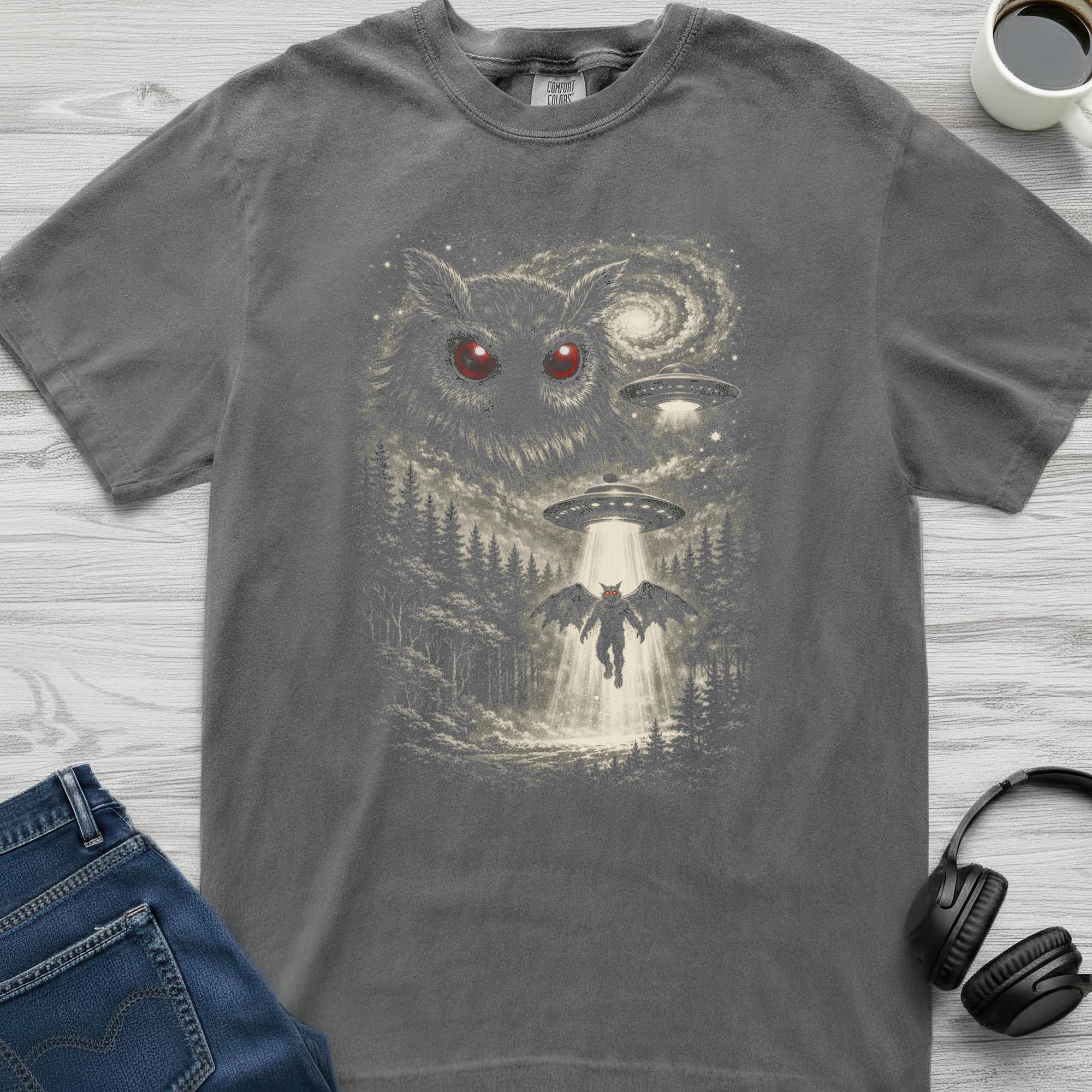 Mothman UFO T-Shirt