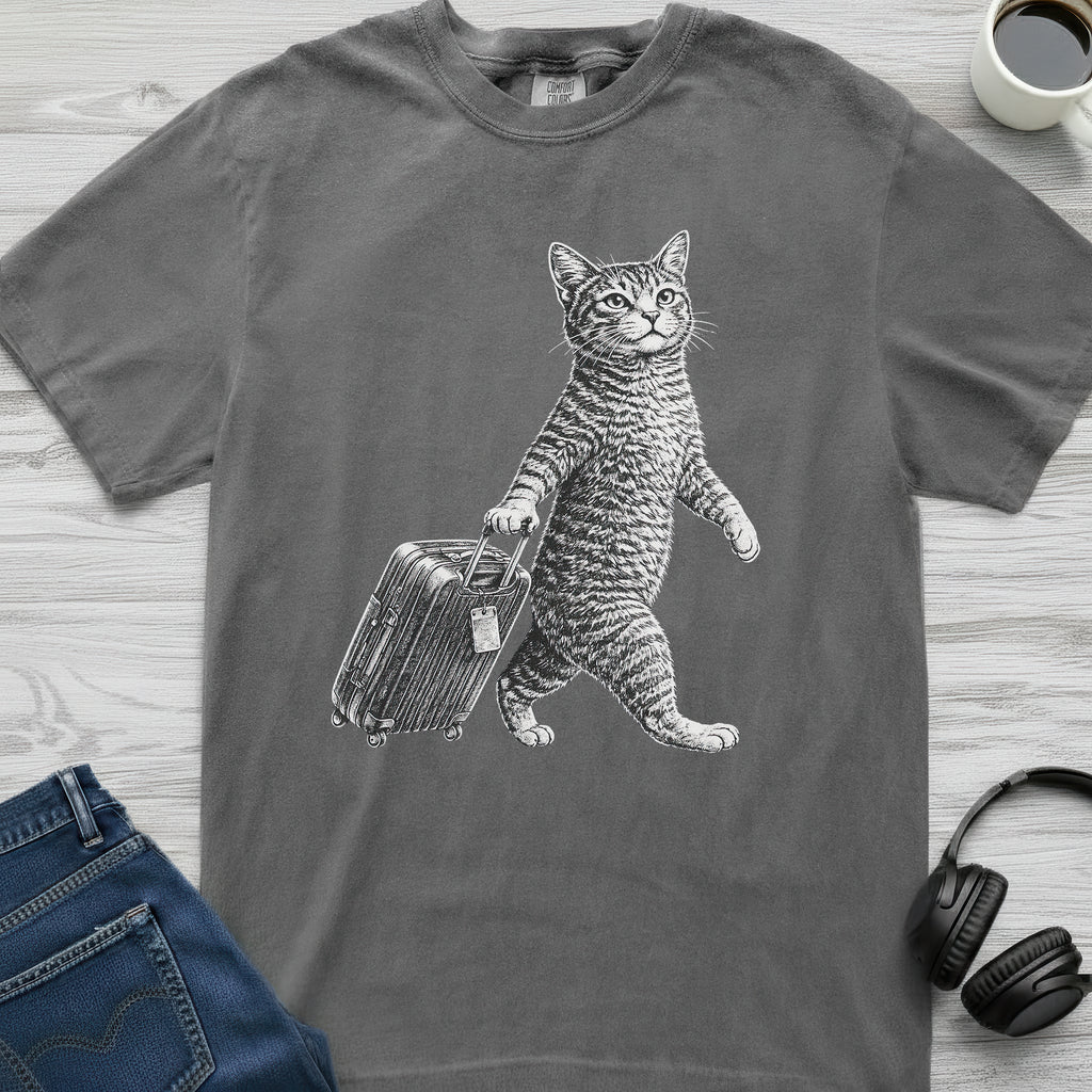 Cat Luggage T-Shirt
