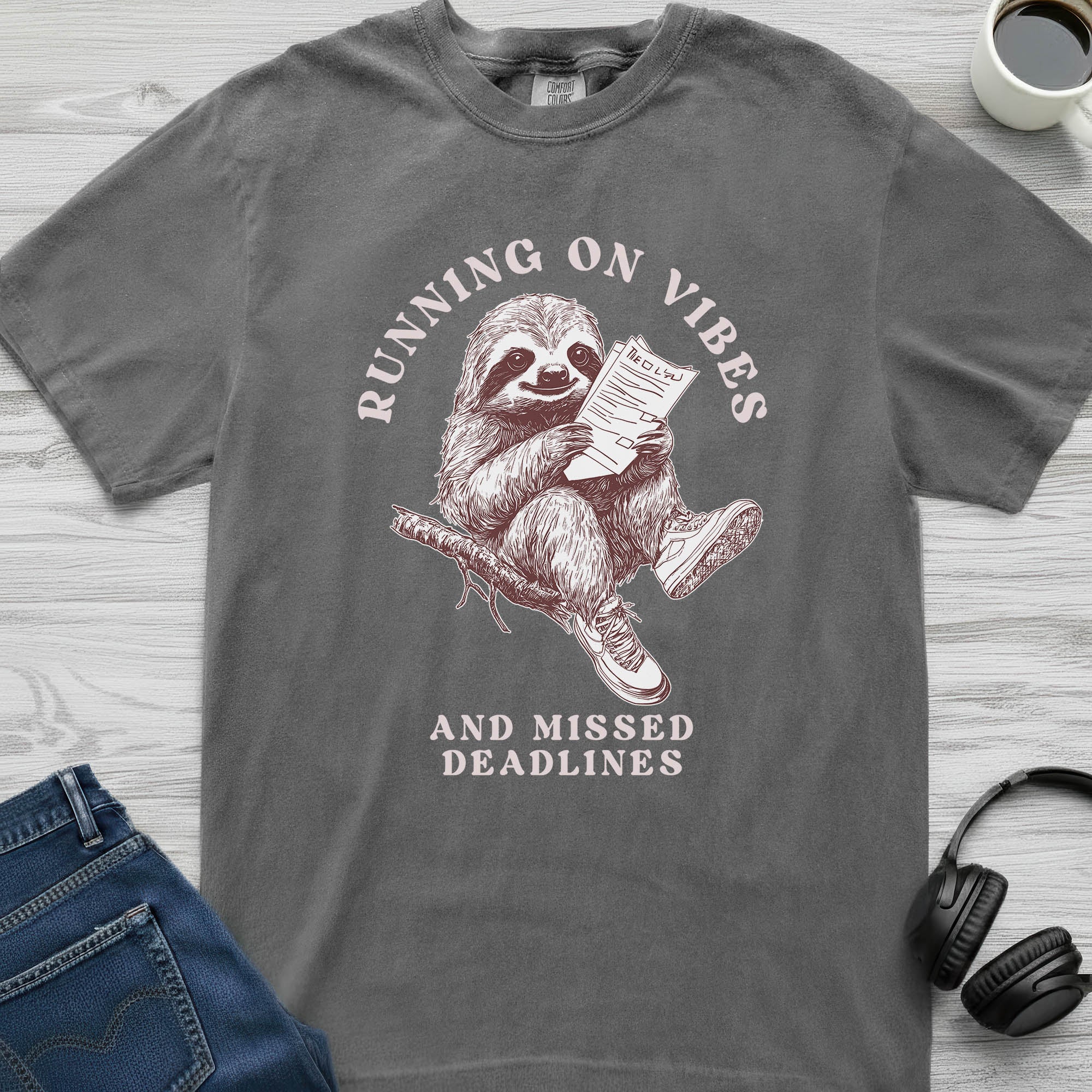Missed Deadlines Sloth T-Shirt