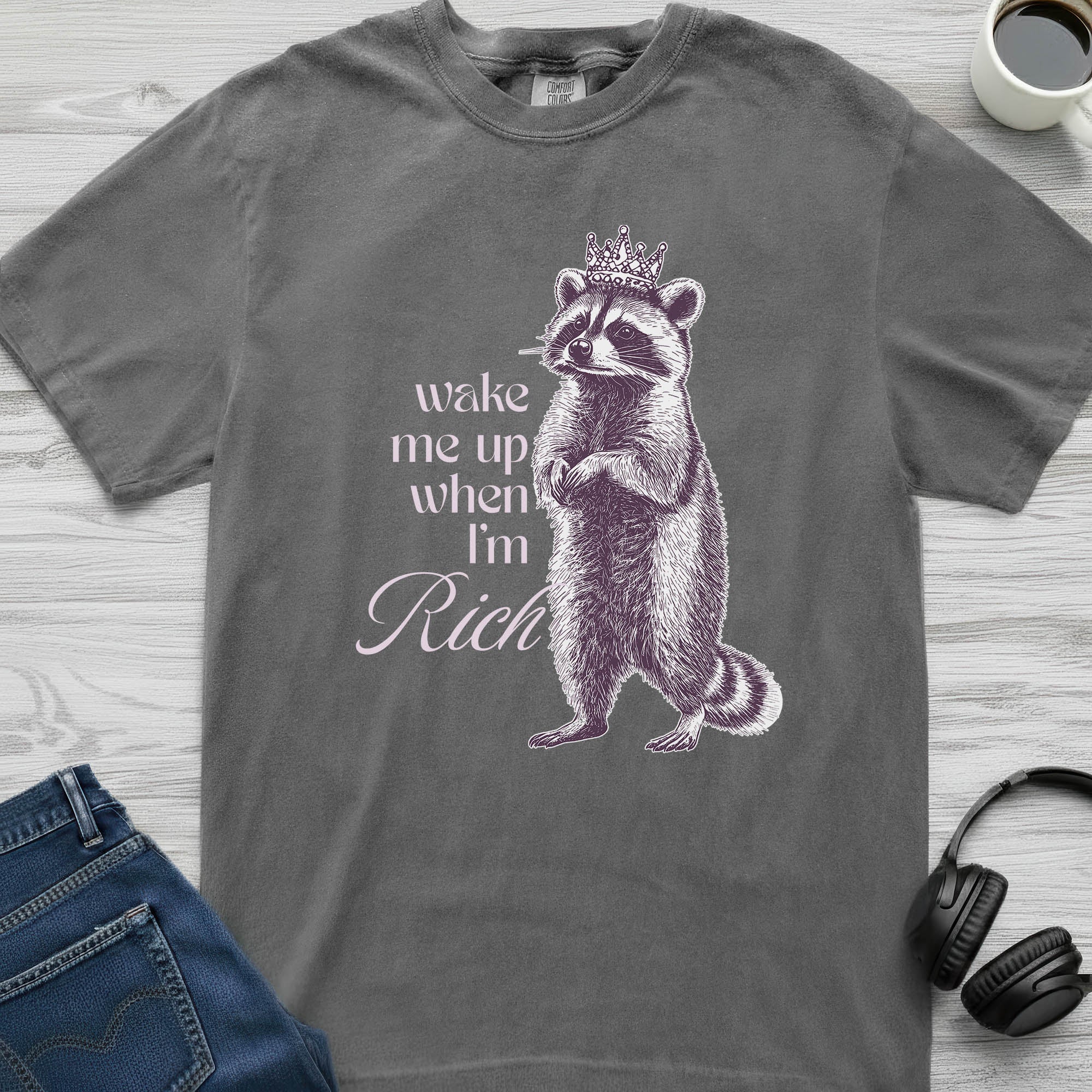 Rich Raccoon T-Shirt