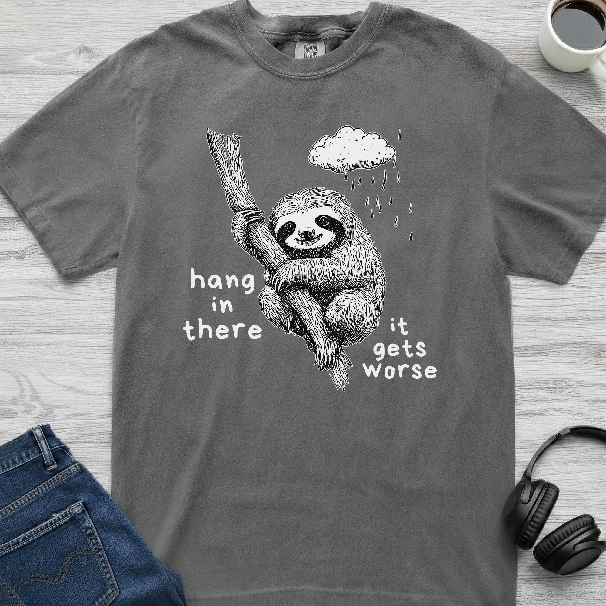Sloth It Gets Worse T-Shirt