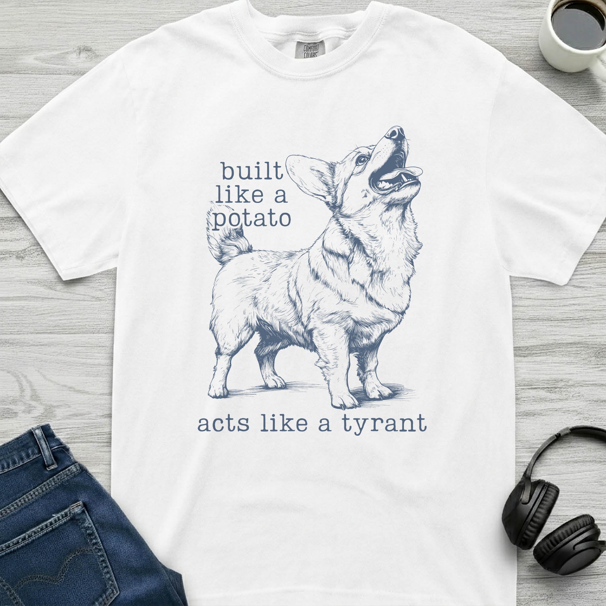 Corgi Tyrant T-Shirt