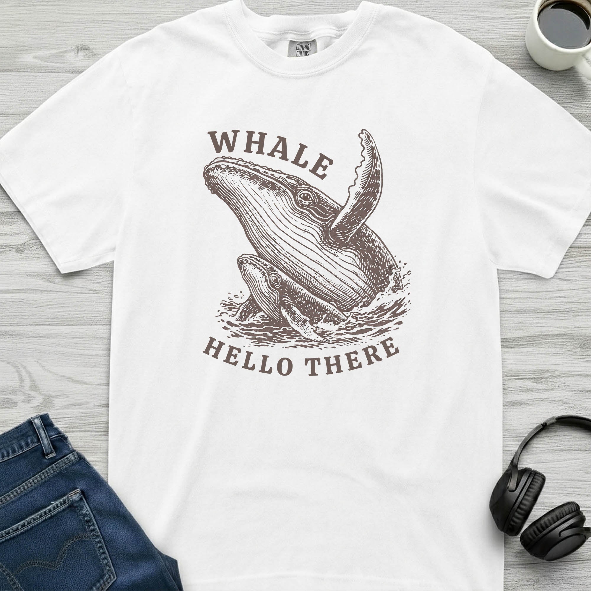 Whale Hello There T-Shirt