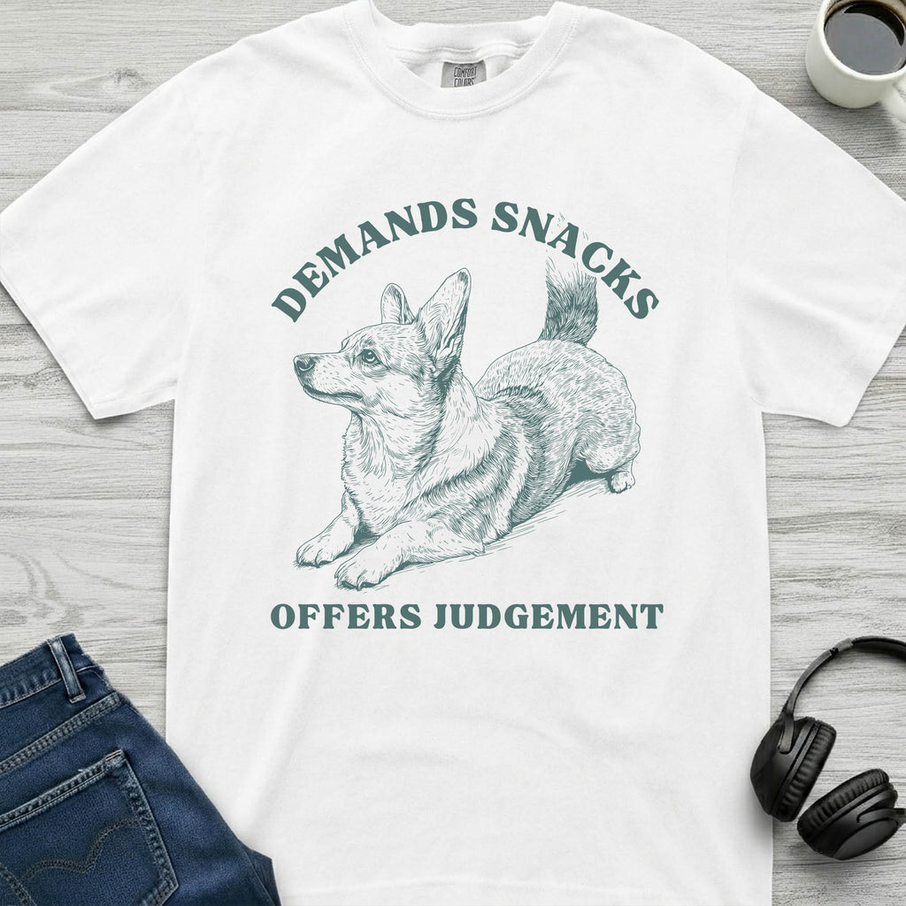 Demanding Corgi T-Shirt