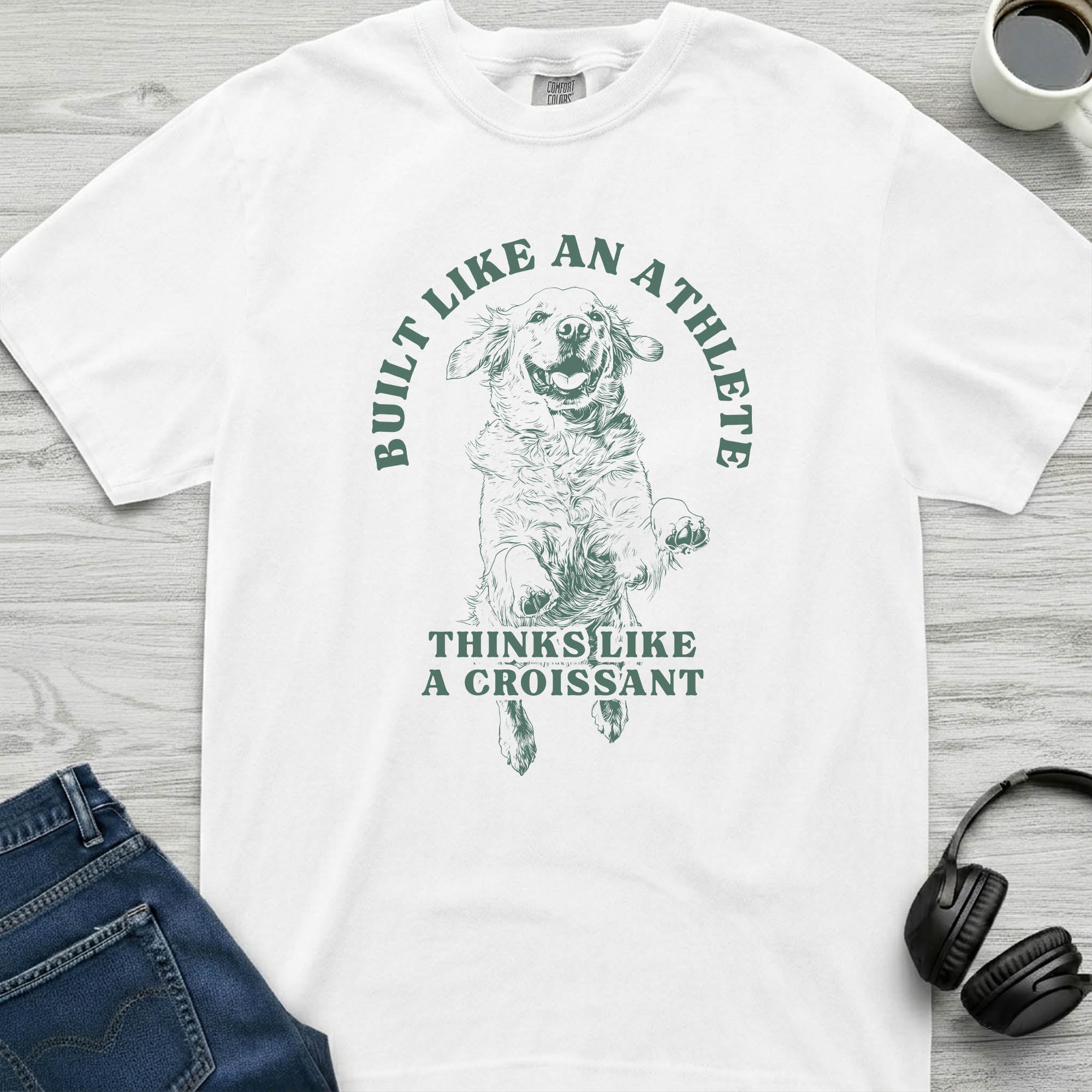 Golden Retriever Athlete T-Shirt