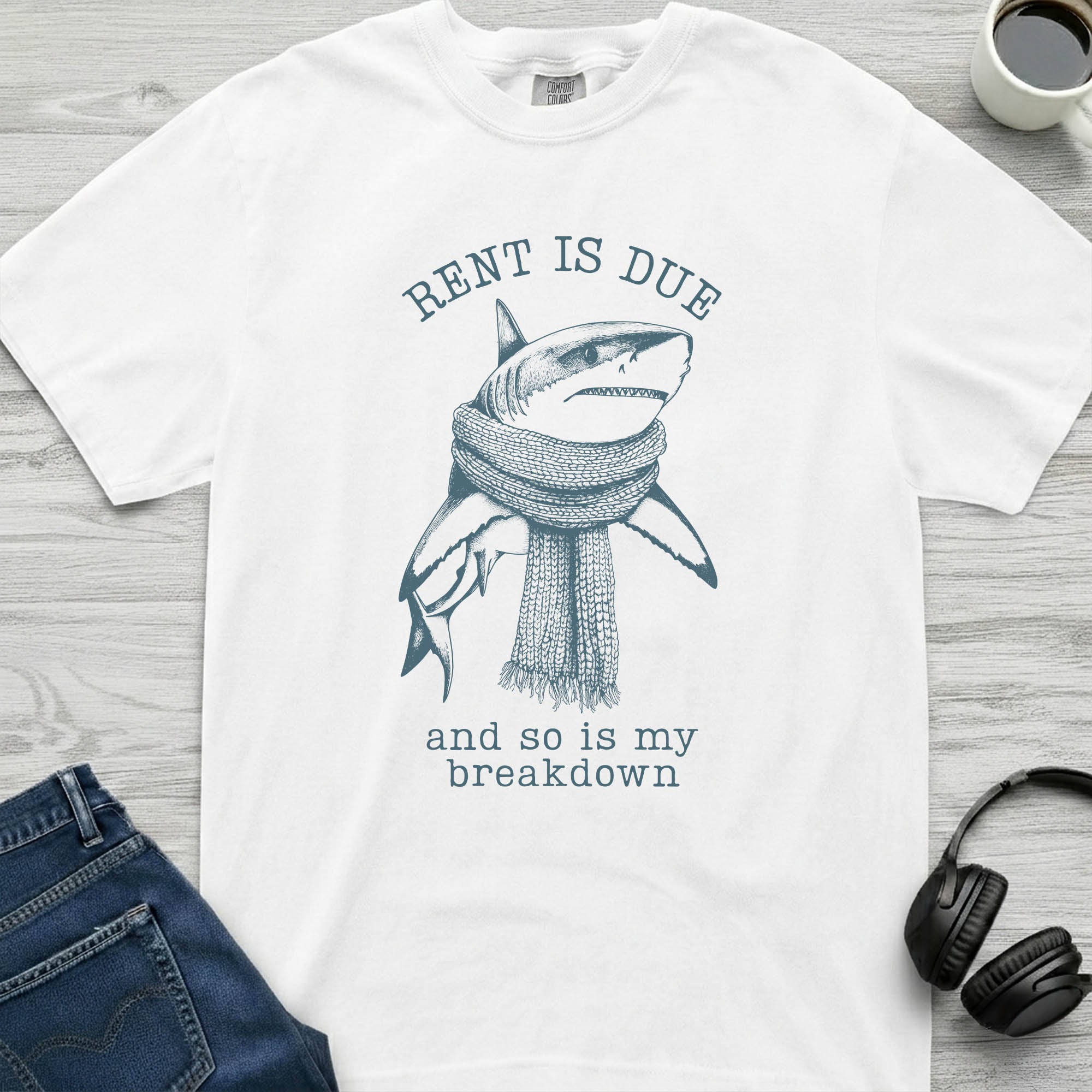 Shark Breakdown T-Shirt