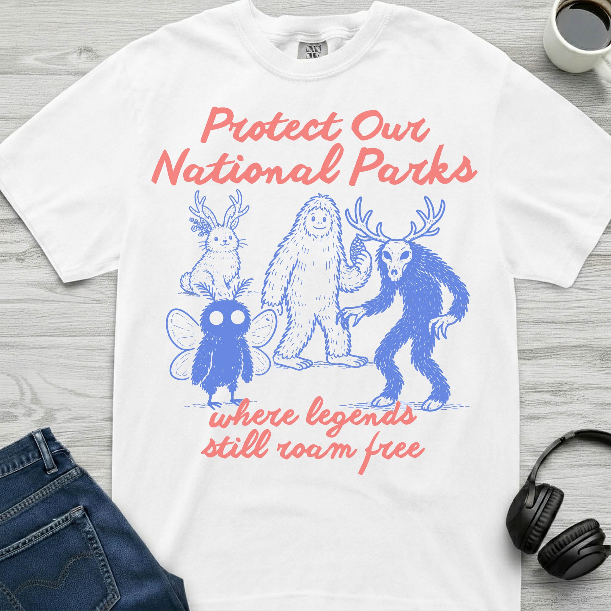 Cryptid National Parks T-Shirt