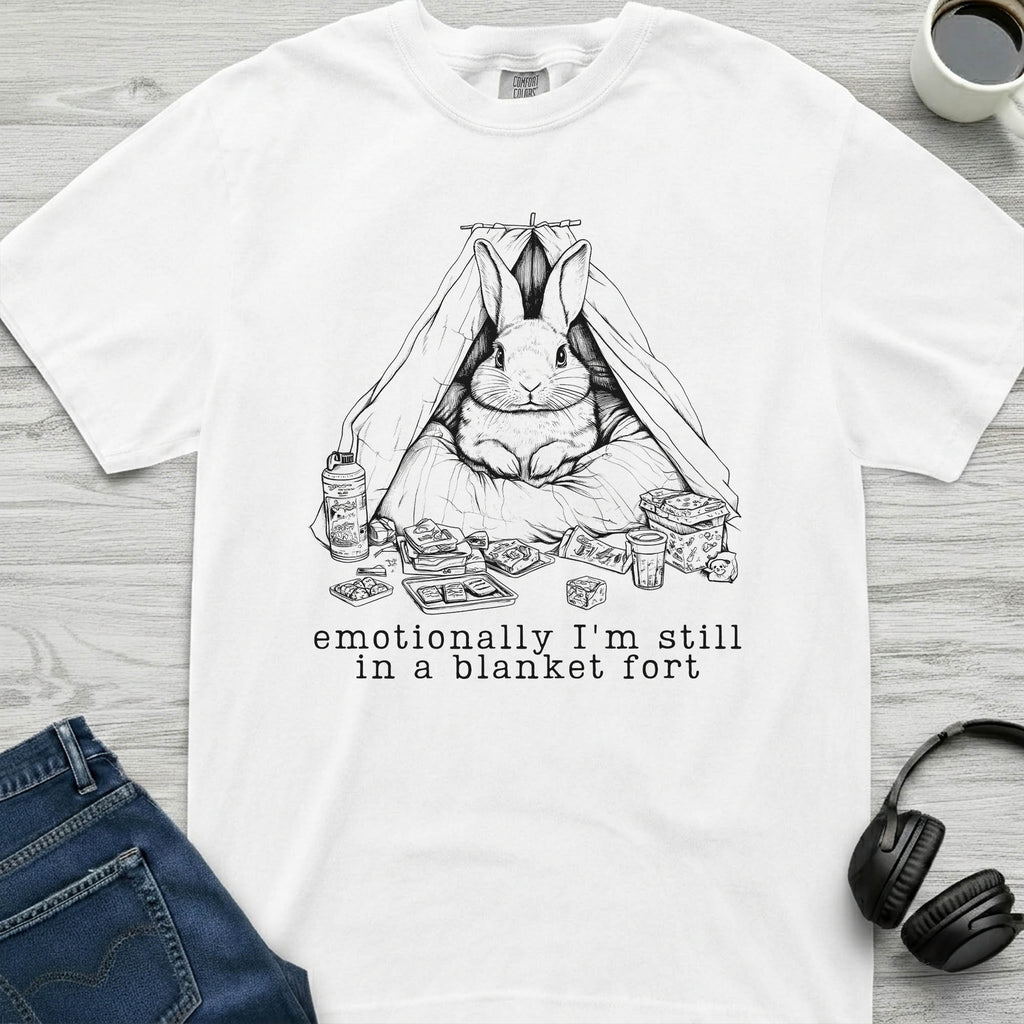 Blanket Fort Rabbit T-Shirt
