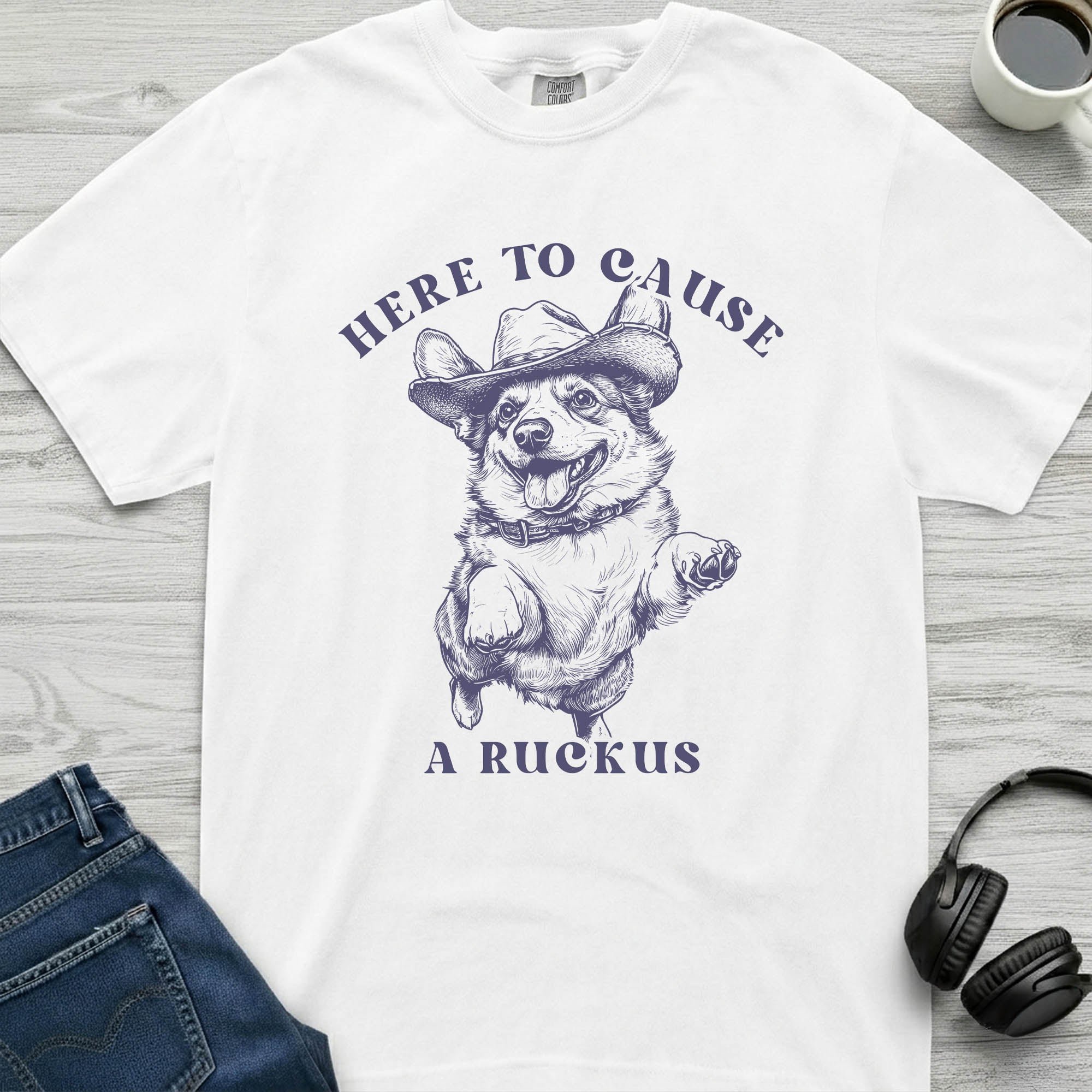 Cowboy Corgi T-Shirt