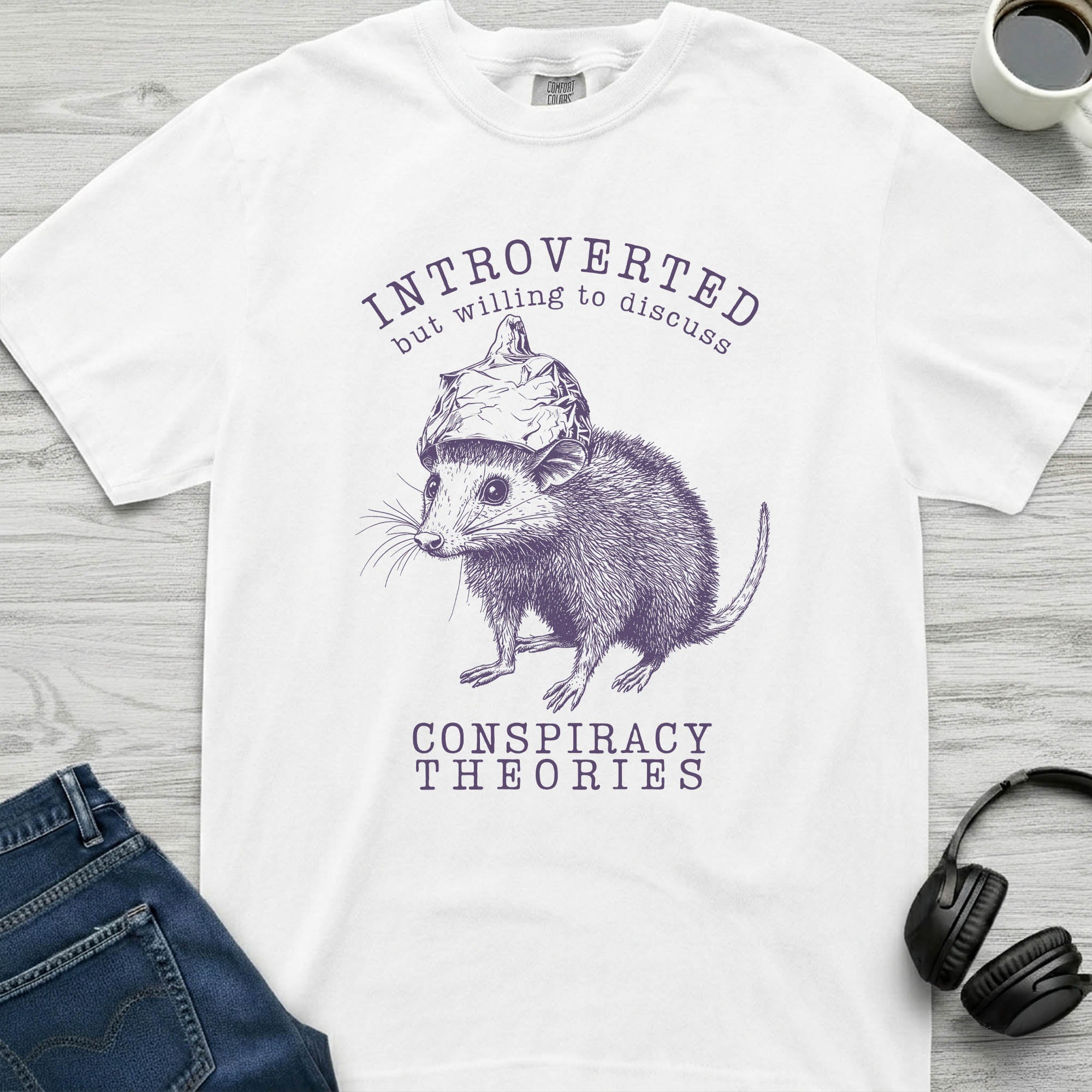 Conspiracy Possum T-Shirt