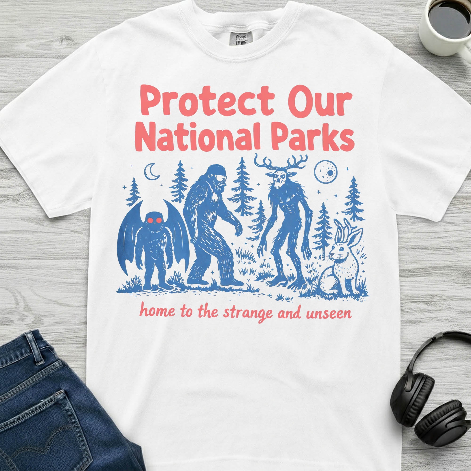 Cryptid National Parks T-Shirt