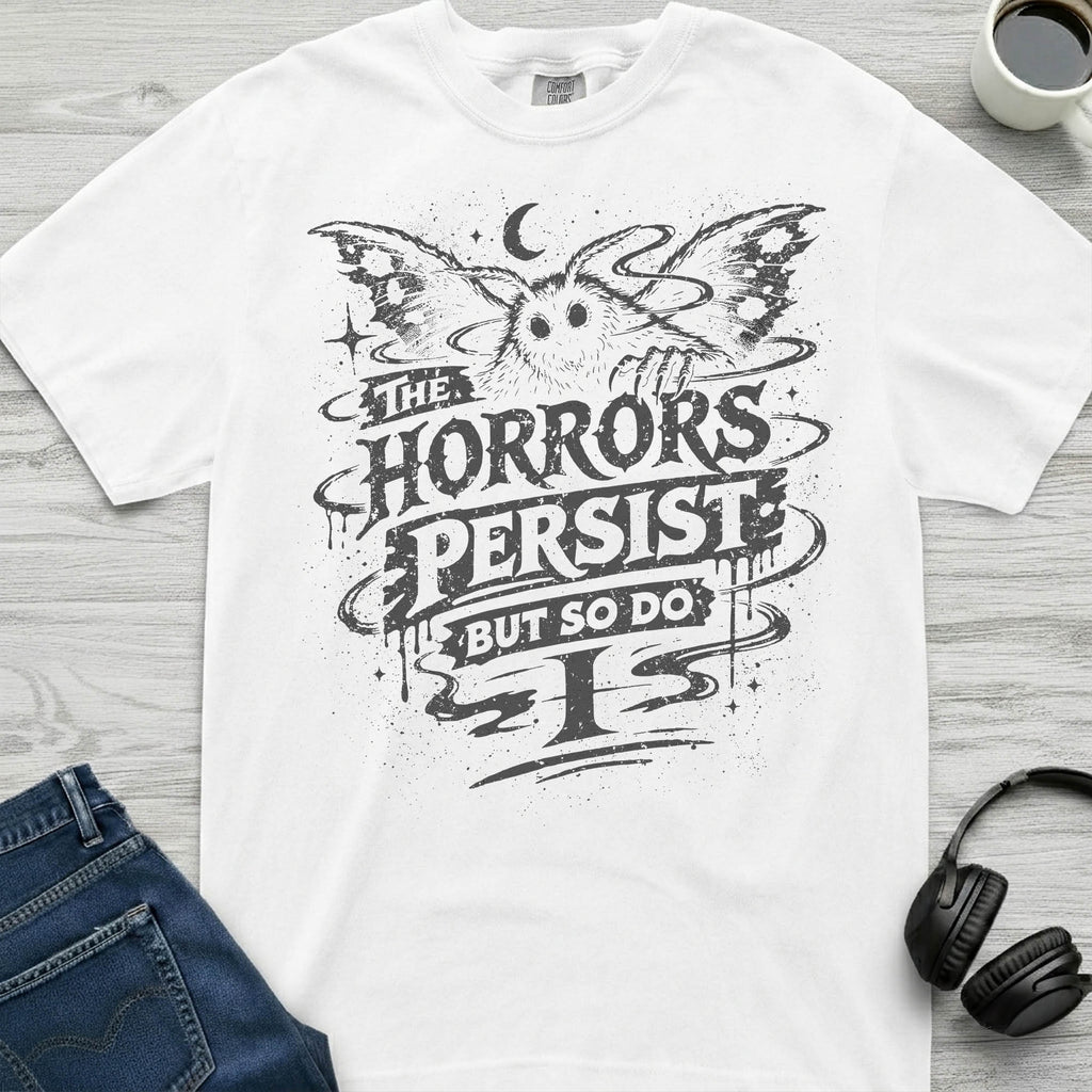 Mothman Horrors Persist T-Shirt