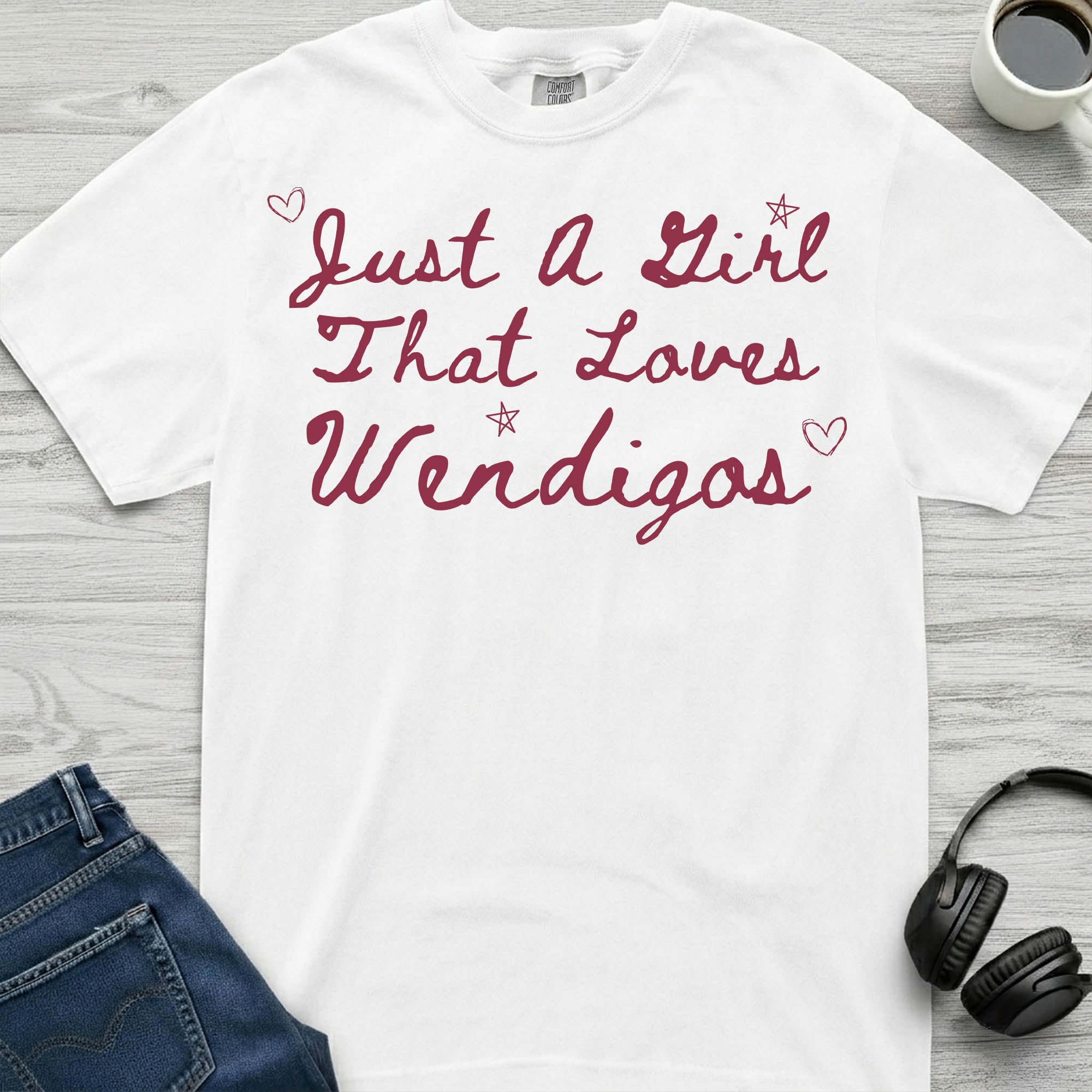 Wendigo Just A Girl T-Shirt