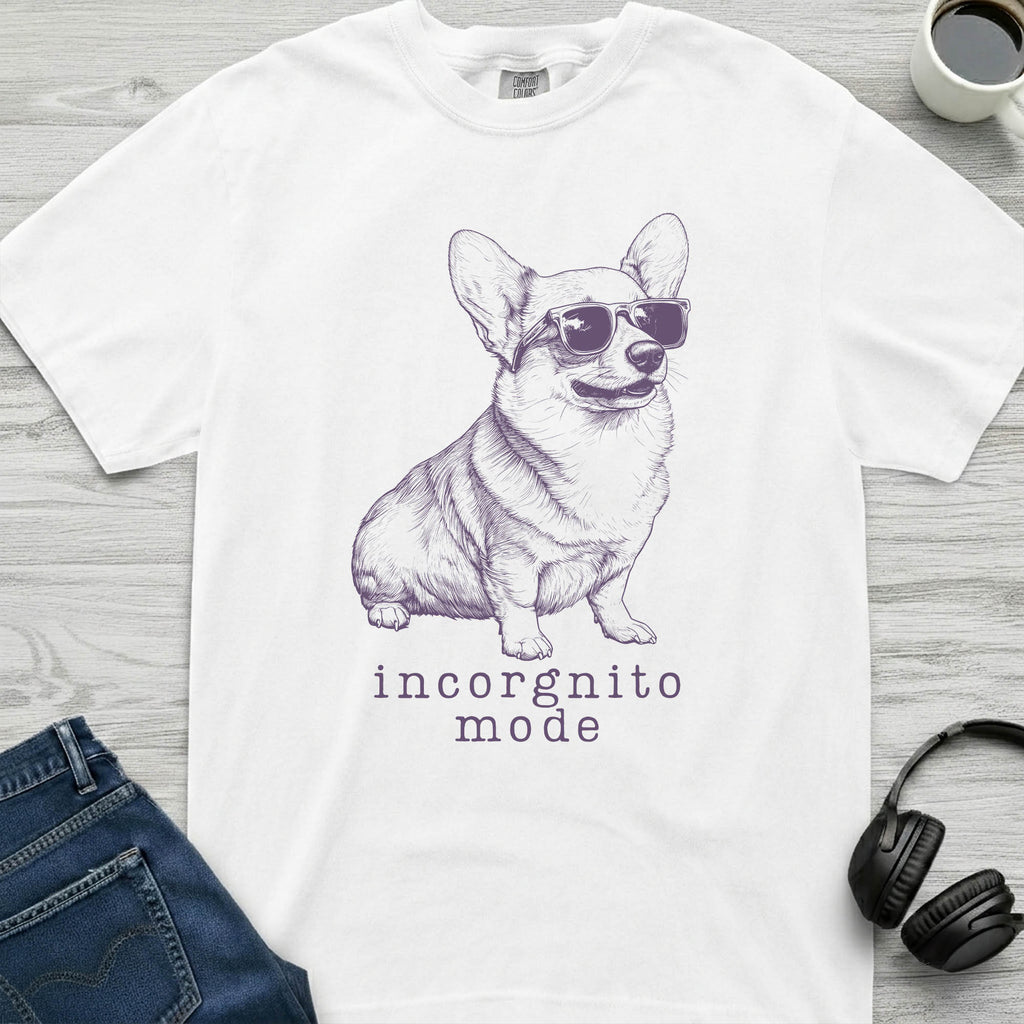 Incognito Corgi T-Shirt