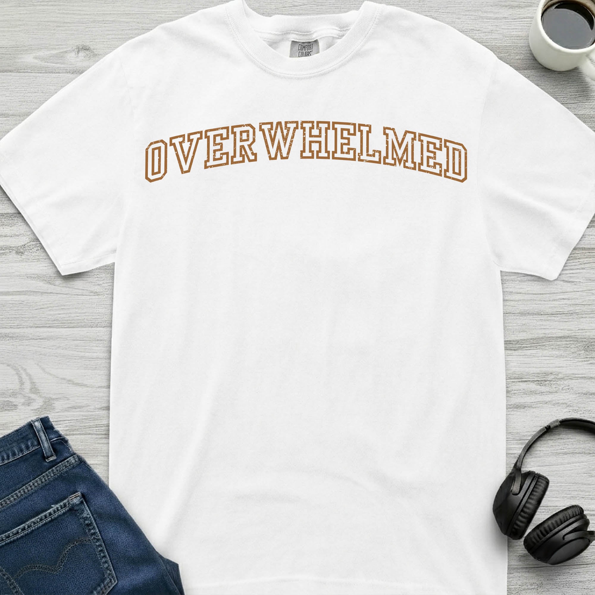 Overwhelmed Varsity T-Shirt