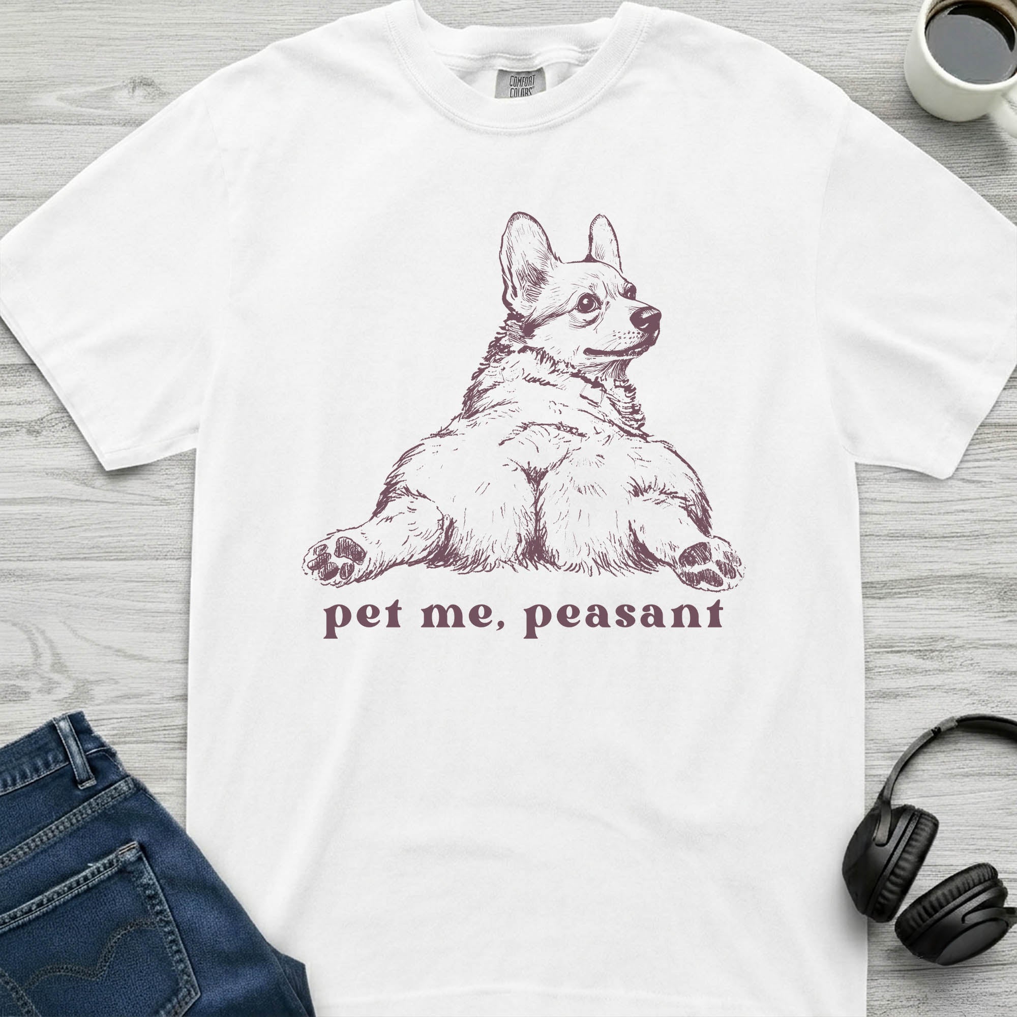 Corgi Peasant T-Shirt