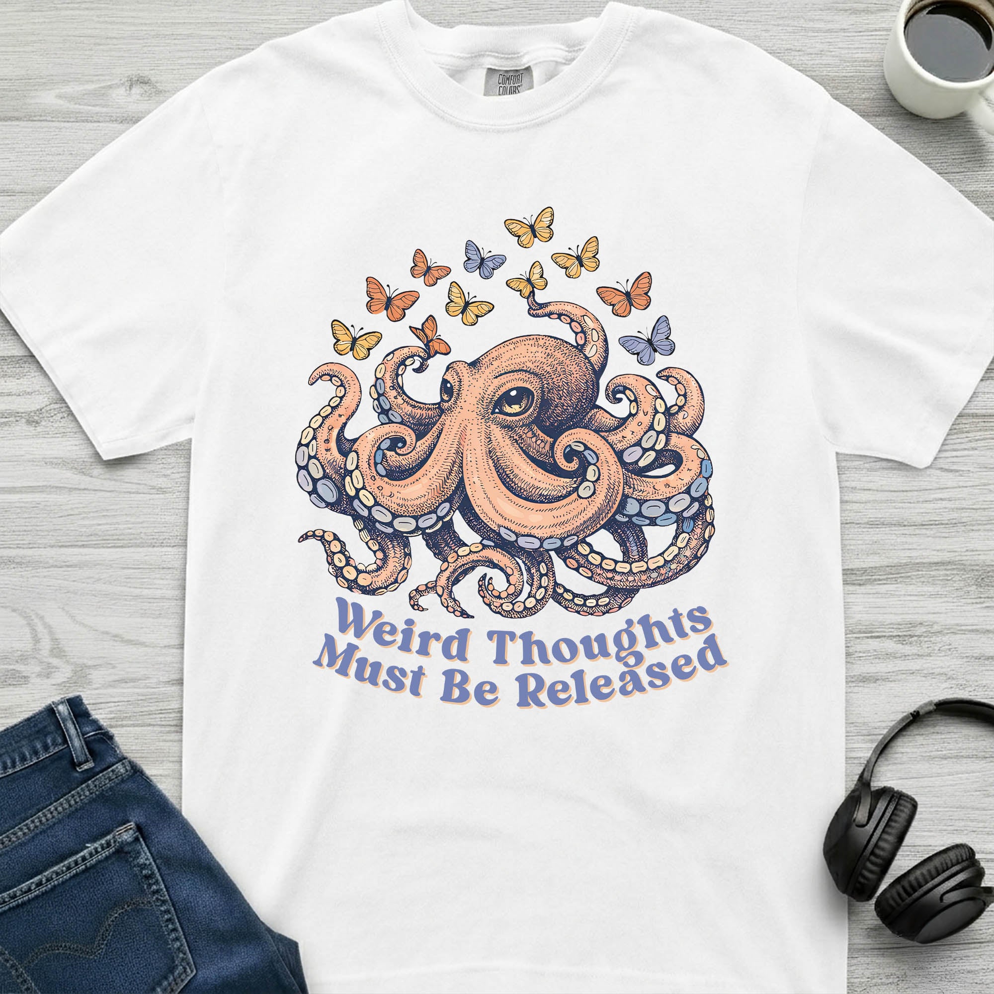 Weird Thoughts Octopus T-Shirt