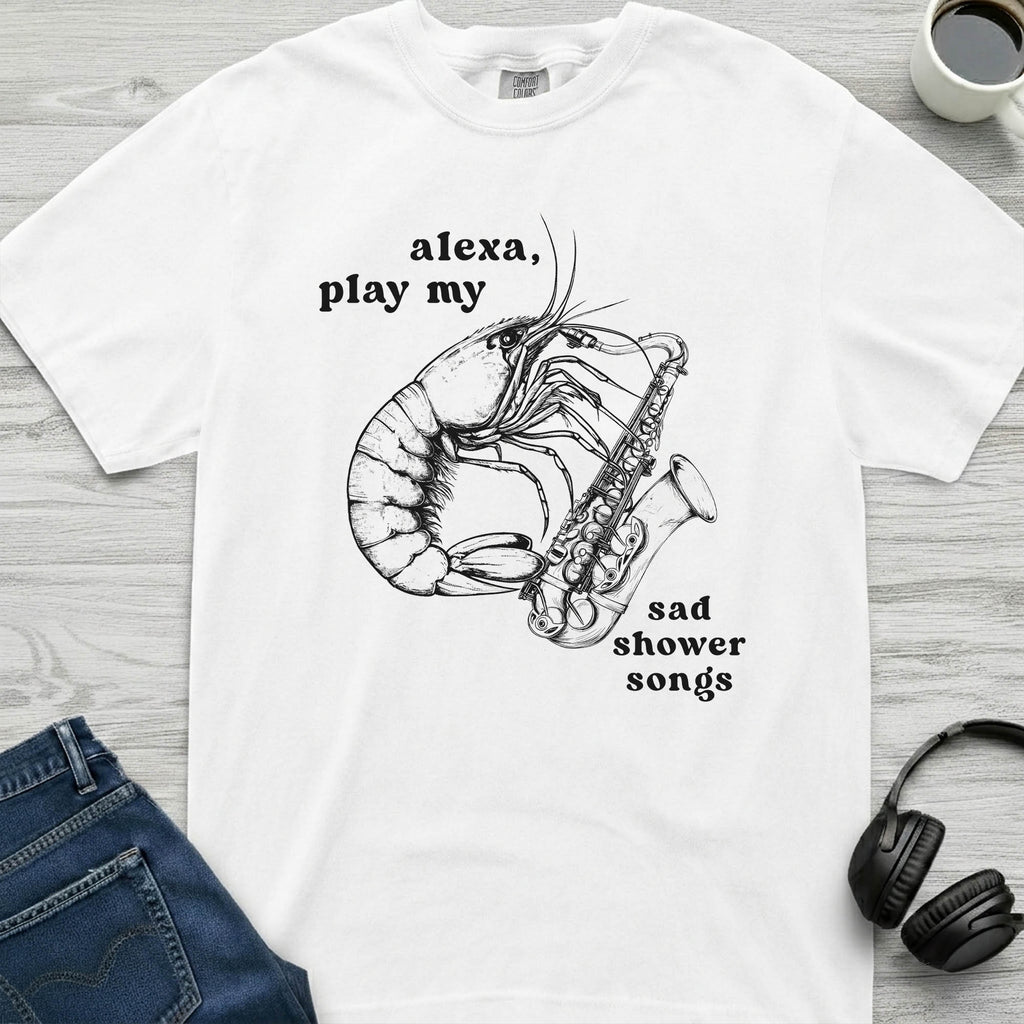 Shrimp Sad Songs T-Shirt