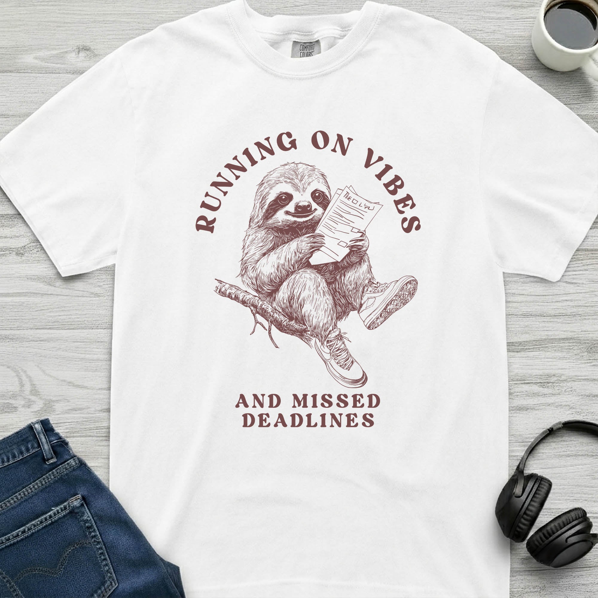 Missed Deadlines Sloth T-Shirt