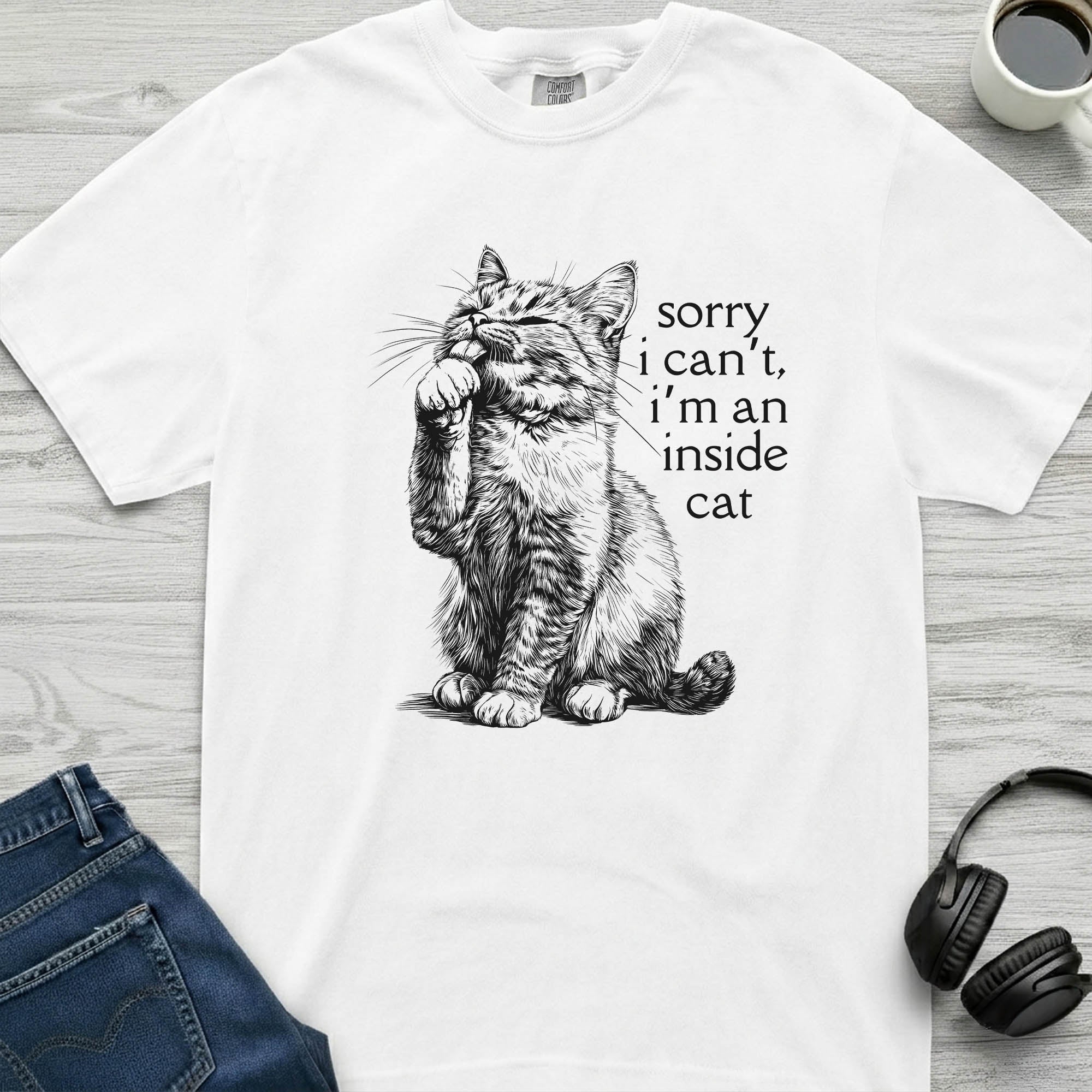 Inside Cat T-Shirt