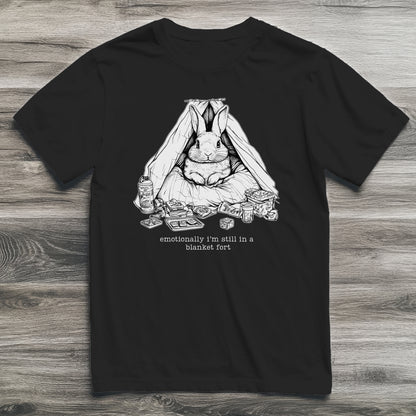 Emotional Blanket Fort Rabbit T-Shirt