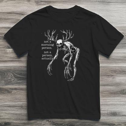 Wendigo Not A Morning Person Cryptid T-Shirt