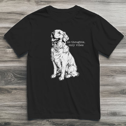 Only Vibes Golden Retriever T-Shirt