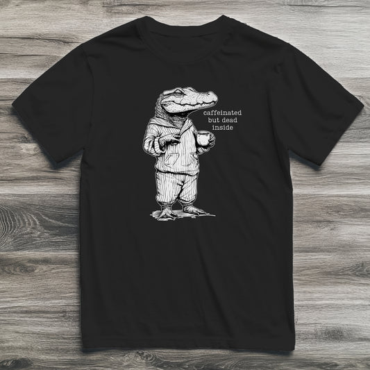 Caffeinated Croc T-Shirt