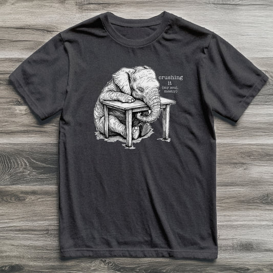 Crushing It Elephant T-Shirt