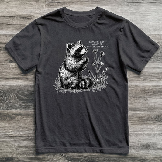 Existential Crisis Raccoon T-Shirt