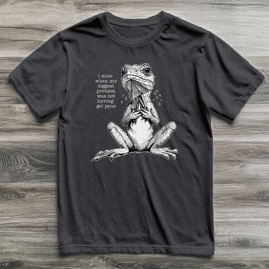 Gel Pens Lizard T-Shirt