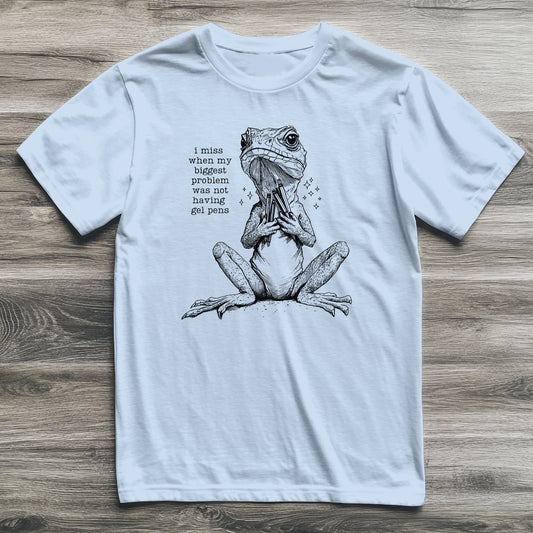 Gel Pens Lizard T-Shirt