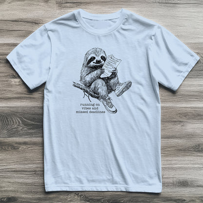 Missed Deadlines Sloth T-Shirt