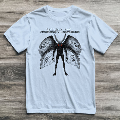 Mothman Emotionally Unavailable Cryptid T-Shirt