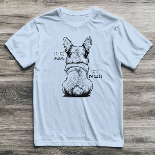 100% Sass Corgi T-Shirt
