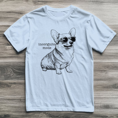 Incorgnito Mode Corgi T-Shirt