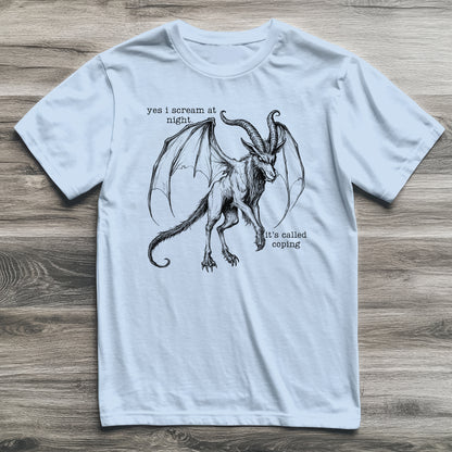 Jersey Devil It's Called Coping Cryptid T-Shirt