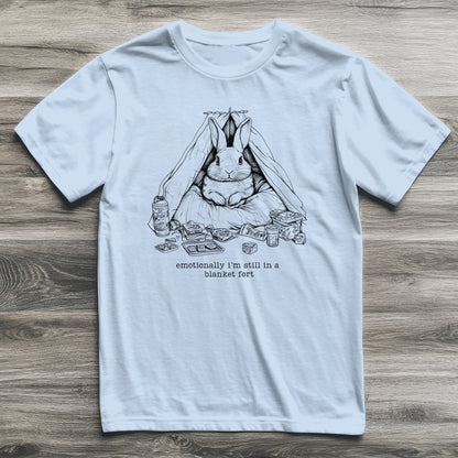 Emotional Blanket Fort Rabbit T-Shirt