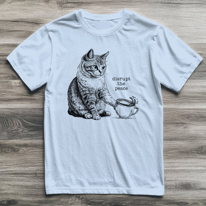 Disrupt The Peace Kitten T-Shirt