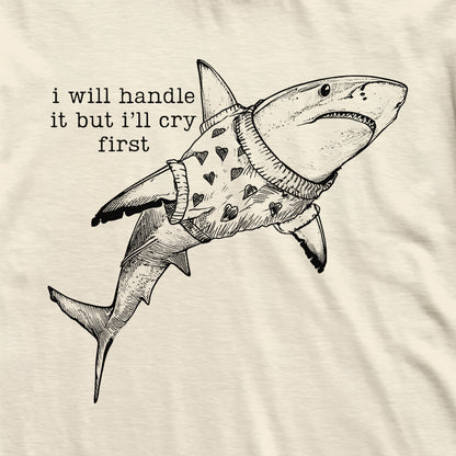 Cry First Shark T-Shirt
