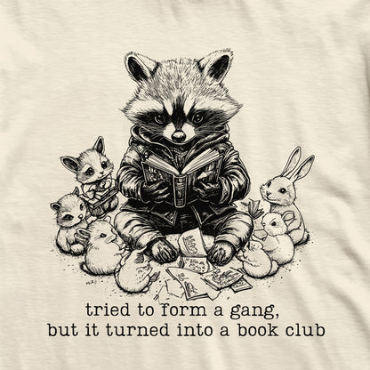 Reading Gang Raccoon T-Shirt