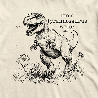 Tyrannosaurus Wreck T-Rex T-Shirt